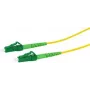 Logilink Professional - Patchkabel - LC/APC Singlemode (M) naar LC/APC Singlemode (M) - 1 m - 2 mm - Glasvezel - Simplex - 9/125 micrometer - G.657.A2/OS2 - Halogeenvrij - Geel