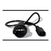 APC AP9880 stroomkabel zwart 0,6 m C14-koppeling CEE7/7