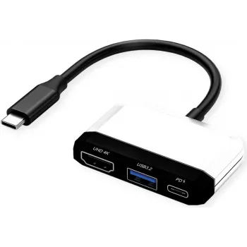 VALUE display-adapter USB C - HDMI 4K30+ 1x A+ PD - adapter - digitaal/data (12.99.3199)