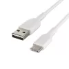 USB-kabel Belkin CAB001BT2MWH 2 m USB A naar USB C wit