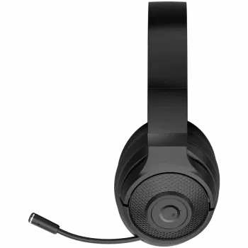 LORGAR Noah 500, draadloze gaming-headset met microfoon, JL7006, BT 5.3, batterijduur tot 58 uur (1000mAh), USB-C-oplaadkabel (0,8 m), 3,5-mm-AUX-kabel (1,5 m), afmeting: 195*185*8