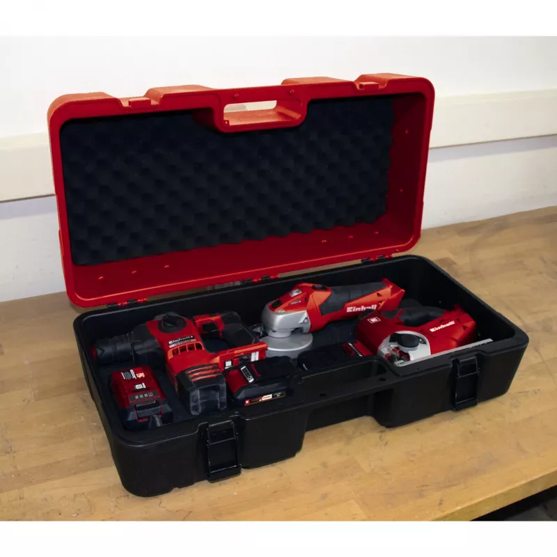E-Box L70 /35, Gereedschapskist Rood/zwart