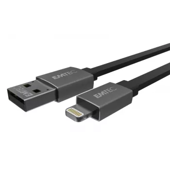 Kabel Emtec T700A 1,2 m zwart