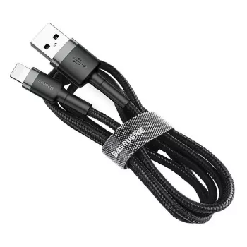 Baseus Cafule USB Lightning kabel 2A 3m (zwart+grijs)