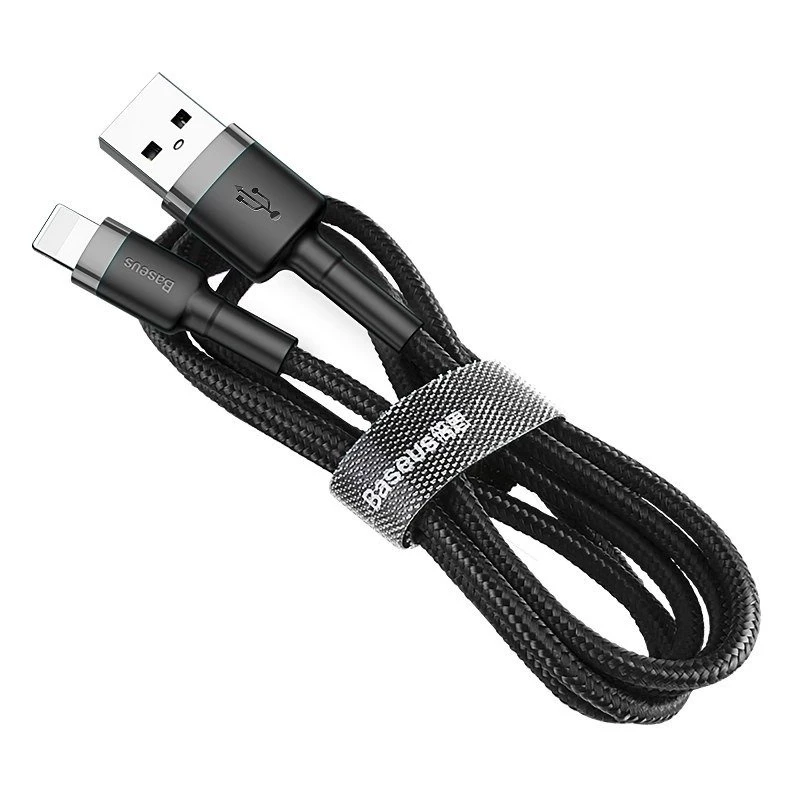 Baseus Cafule USB Lightning kabel 2A 3m (zwart+grijs)