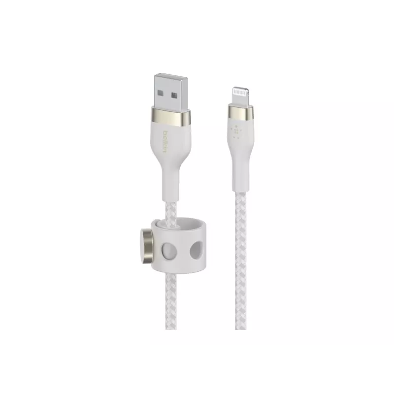 Belkin BOOST CHARGE - Lightning-kabel - USB mannelijk naar Lightning mannelijk - 3 m - wit - voor Apple iPad/iPhone/iPod (Lightning)