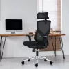 Bureaustoel mark adler Manager 3.3 zwart — ergonomisch design, draaivoet