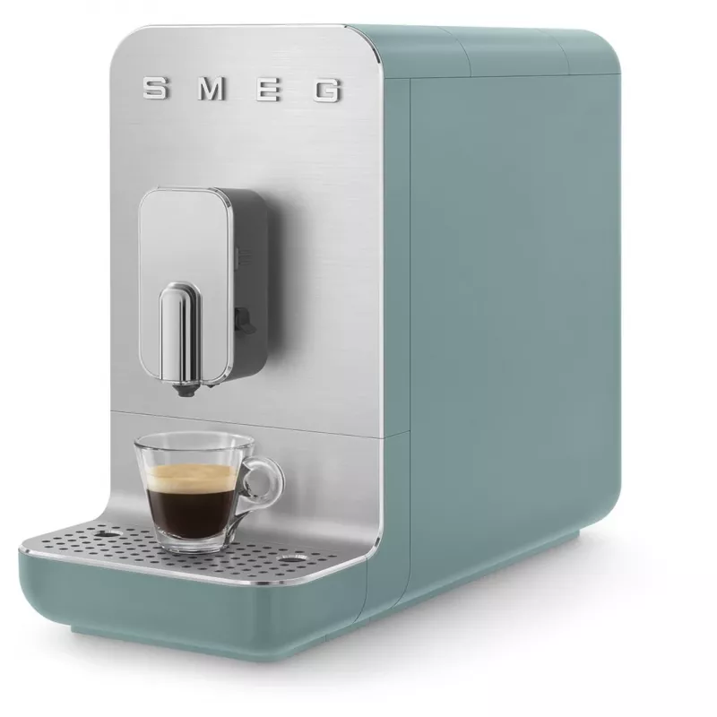 Smeg Collection espressomachine BCC13EGMEU smaragdgroen