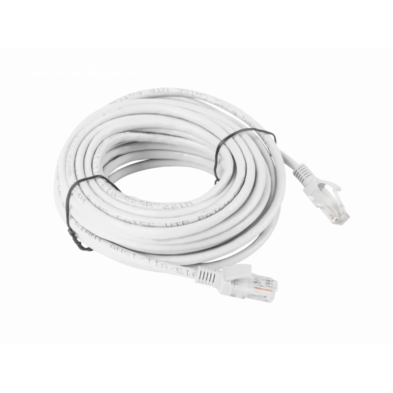 Netwerkkabel LANBERG PCU6-10CC-1000-S RJ-45 Cat6, U/UTP afgeschermd, 10 m, grijs