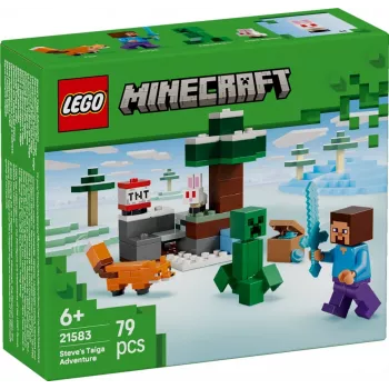 LEGO MINECRAFT 21583 Steves taiga-avontuur
