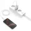 USB-kabel 4smarts 541452 1,5 m USB-C wit 0,48 Gbit/s