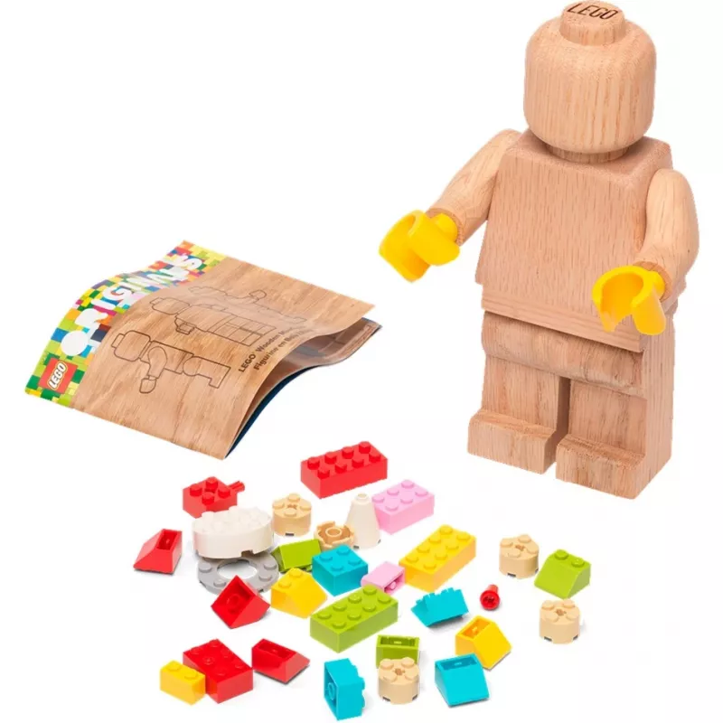 LEGO Wooden Minifigure, decoratie hout