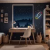 LED-neonlicht MANTA SNL91MT Style RAKETA – decoratief LED-neonpaneel, model SNL91MT