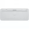 Logitech POP Icon Keys - toetsenbord - draadloos - Bluetooth LE - QWERTY - US International - off white, oranje (920-013072)
