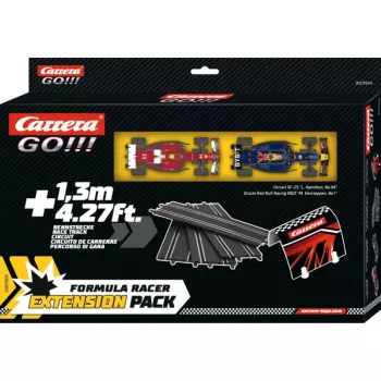 Slotcar-racebaanuitbreiding CARRERA GO!!! Formula Racer - extra railset ter uitbreiding van de GO!!!-layout
