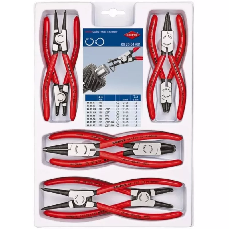 KNIPEX SEGERINGTANGENSET 8-delig