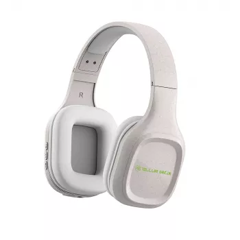Hoofdtelefoon Tellur groen Bluetooth over-ear hoofdtelefoon Pulse opvouwbaar crème TLL511441