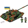 Bouwpakket COBI T-72M1R PL/UA strijdkrachten 724 onderdelen