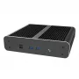 Computerbehuizing Akasa Euler CTX ventilatorloze mini-behuizing Thin Mini-ITX – zwart