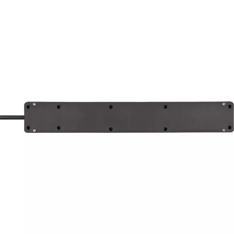 Brennenstuhl Bremounta stekkerdoos, 5 stopcontacten, 2x USB-C, 3 m, zwart