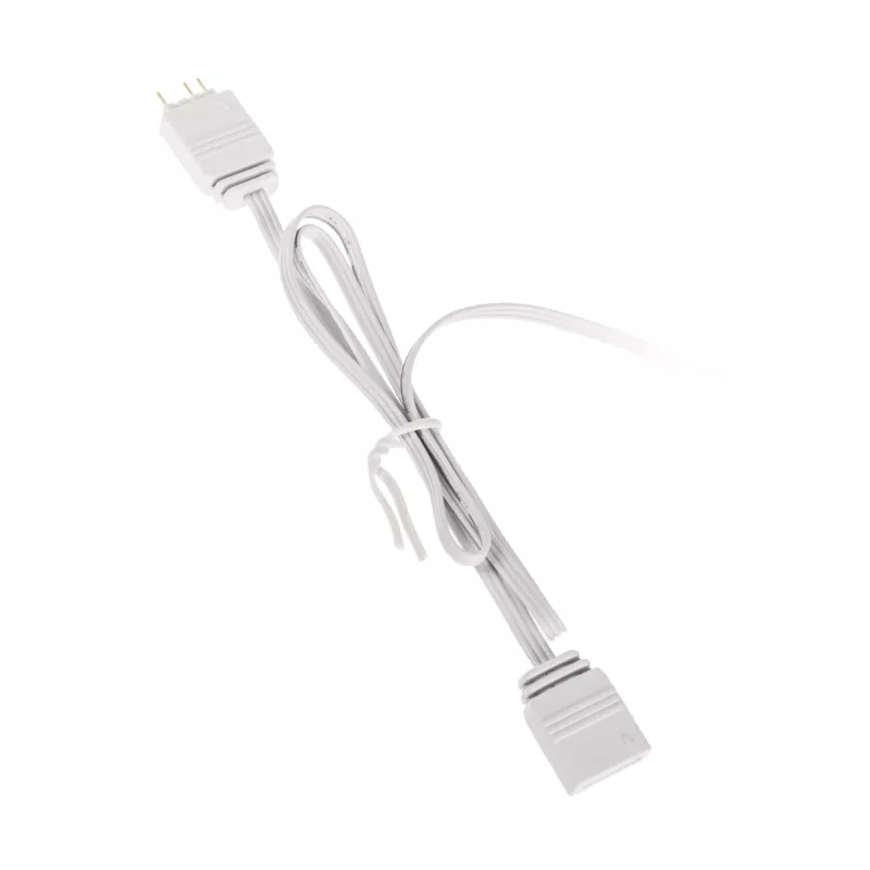 PCI-E 8-Pin verlengkabel Kolink Umbra Radiant ARGB — dual 2× 8-Pin, gesleevede verlenging voor GPU-voeding