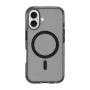 Hoes LAUT CRYSTAL MATTER X voor iPhone 16-serie transparant zwart