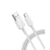 USB-A naar USB-C-kabel Anker A81H5G21 — 0,9 m, wit