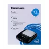 Ravanson OP-7050 3-in-1 sandwichmaker, 1200 W, Zwart/Zilver