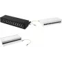 LogiLink - patchpaneel - wandmontage - RJ-45 X 12 - lichtgrijs, RAL 7035