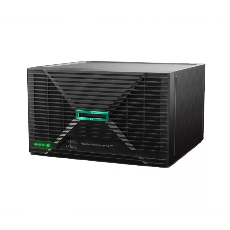 HPE ProLiant MicroServer Gen11 E-2414 2,6GHz 4-core 1P 16GB-U VROC 4LFF-NHP 180W externe voeding server