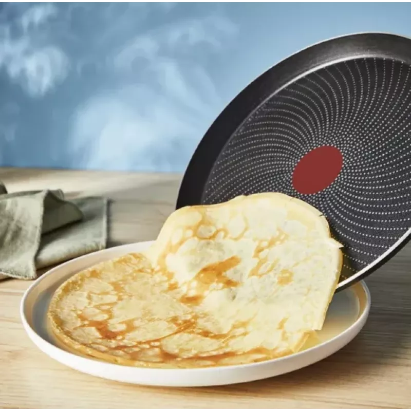 Pannenkoekenpan Tefal H0563842 antiaanbaklaag duurzaam, rond 24 cm
