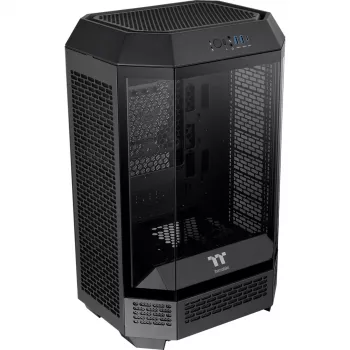 Thermaltake The Tower 300 Black Micro Tower Tempered Glass PC Gaming Behuizing