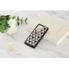Hoes iKins voor Samsung Galaxy S20 Ultra — piramidepatroon, zwart