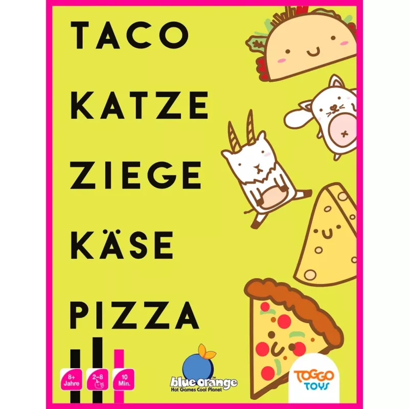 Taco Cat Goat Cheese Pizza, kaartspel
