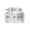 Ubiquiti UACC-Wave-AP-Micro-Mount paalmontagebeugel voor 4x Wave AP Micro, roestvrij staal, paal 25–76 mm, wit
