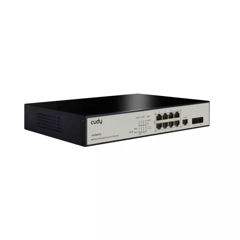 Managed switch Cudy GS2008PS2 L2 Gigabit Ethernet 8 poorten PoE
