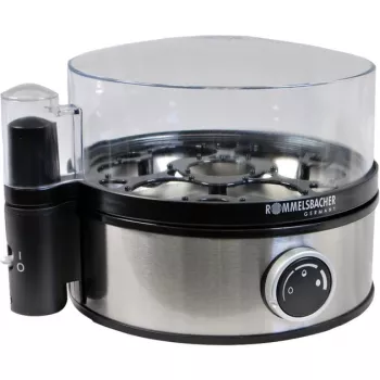 ROMMELSBACHER ER 400 - eierkoker - 400 W - RVS/zwart