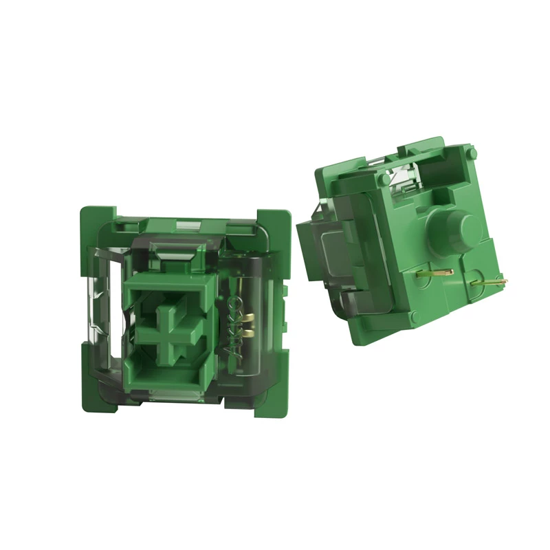 AKKO V3 Pro Matcha Green switch, mechanisch, 3-polig, lineair, MX-schacht, 50 g - 45 stuks