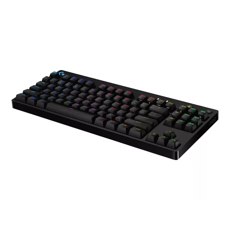 Logitech G PRO gaming toetsenbord - toetsenbord - QWERTY - Spaans - zwart (920-010593)