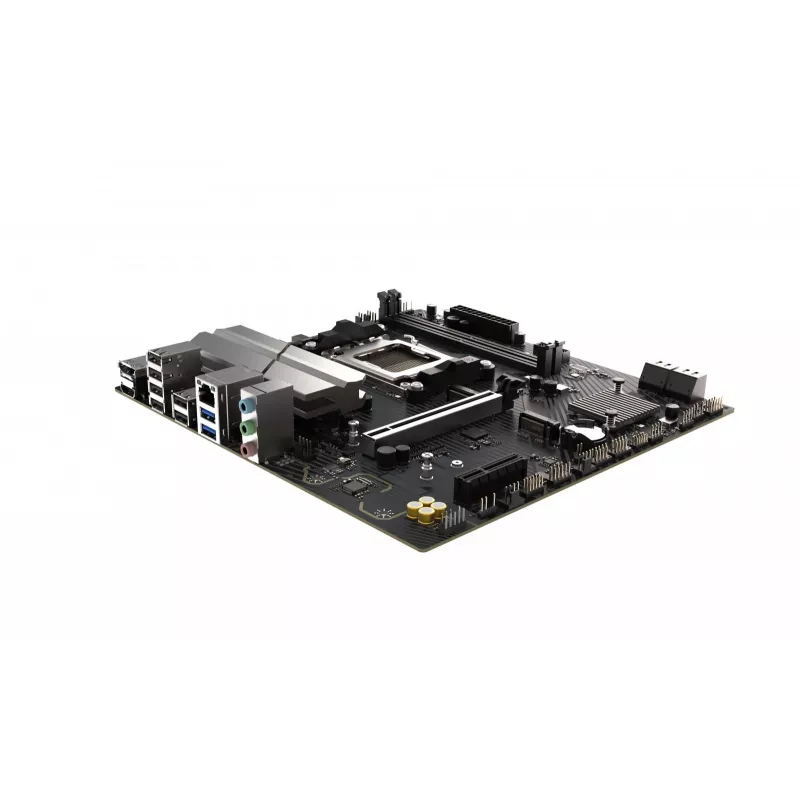 Moederbord Sapphire B650M-E (AMD B650) micro ATX, socket AM5, DDR5, 2x DIMM, 96GB, 2x M.2 (PCIe5/4), 4x SATA III, 2,5Gb LAN