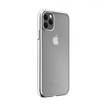 Beschermende hardcase Devia Glimmer-serie voor iPhone 11 Pro Max, zilver, PC