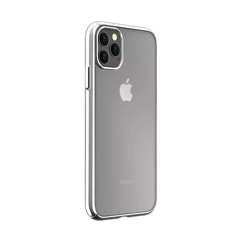 Beschermende hardcase Devia Glimmer-serie voor iPhone 11 Pro Max, zilver, PC