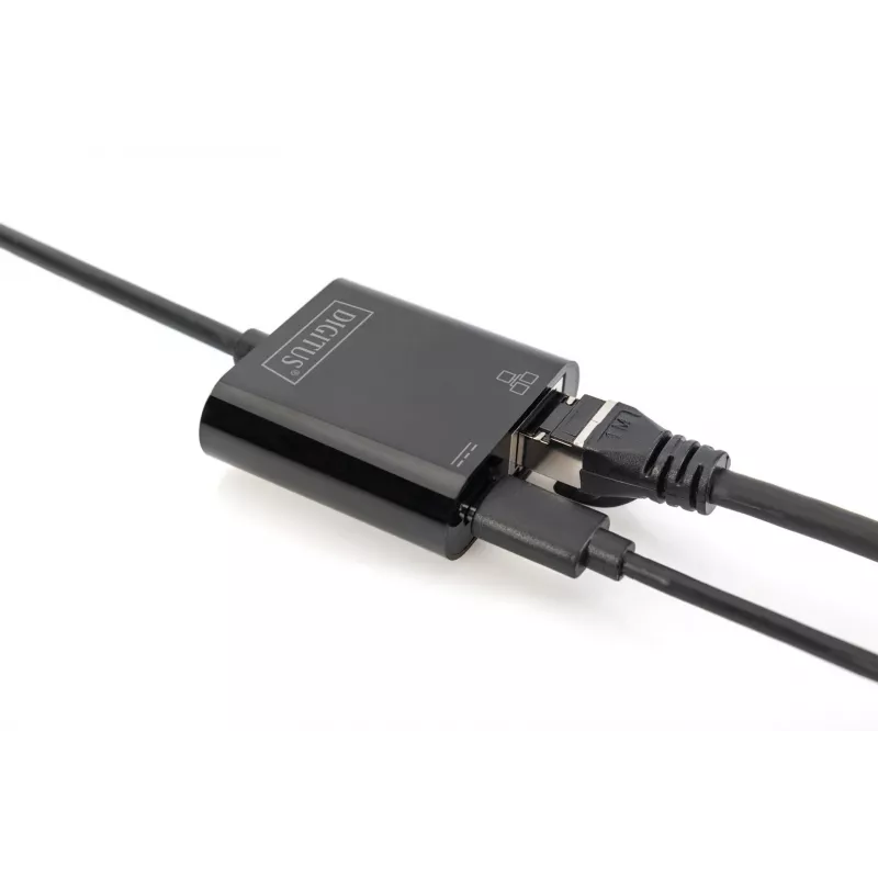USB Type-C Gigabit Ethernet-adapter Digitus DN-3027