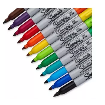 Sharpie fijnmarker 18 stuks fijne punt veelkleurig
