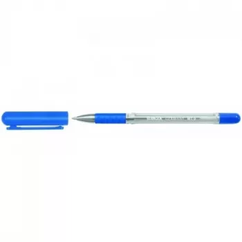 Balpen Stanger 18000300007 — blauwe inkt, 1,0 mm punt, Softgrip