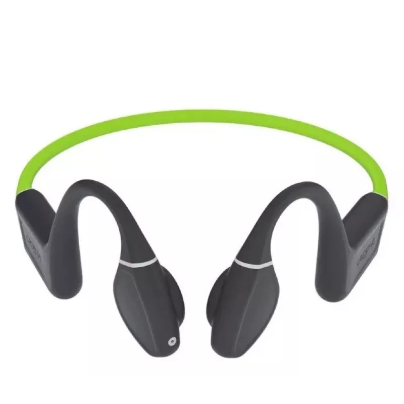 Creative Outlier FREE Plus draadloze sportoordopjes met nekband, groen