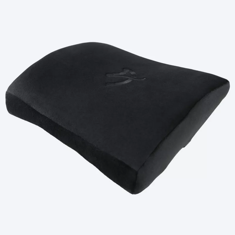 Lendensteun Arozzi AZ-LUMBAR-BV zwart velours