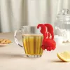Silicone theefilter Ototo Design OT973 rood 66 mm 81 mm