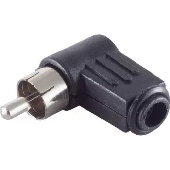 Haakse cinch-stekker (RCA) ShiverPeaks 51410-S – haakse audio-/videostekker