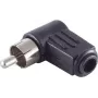 Haakse cinch-stekker (RCA) ShiverPeaks 51410-S – haakse audio-/videostekker